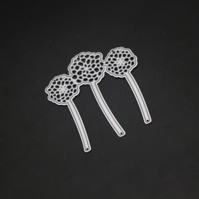 Удачи надпись Одуванчик рамка металлические Вырубные штампы Troqueladora трафарет для