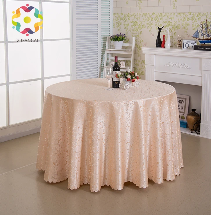 Скатерть для ресторана отеля банкета жаккардовая круглая скатерть может быть