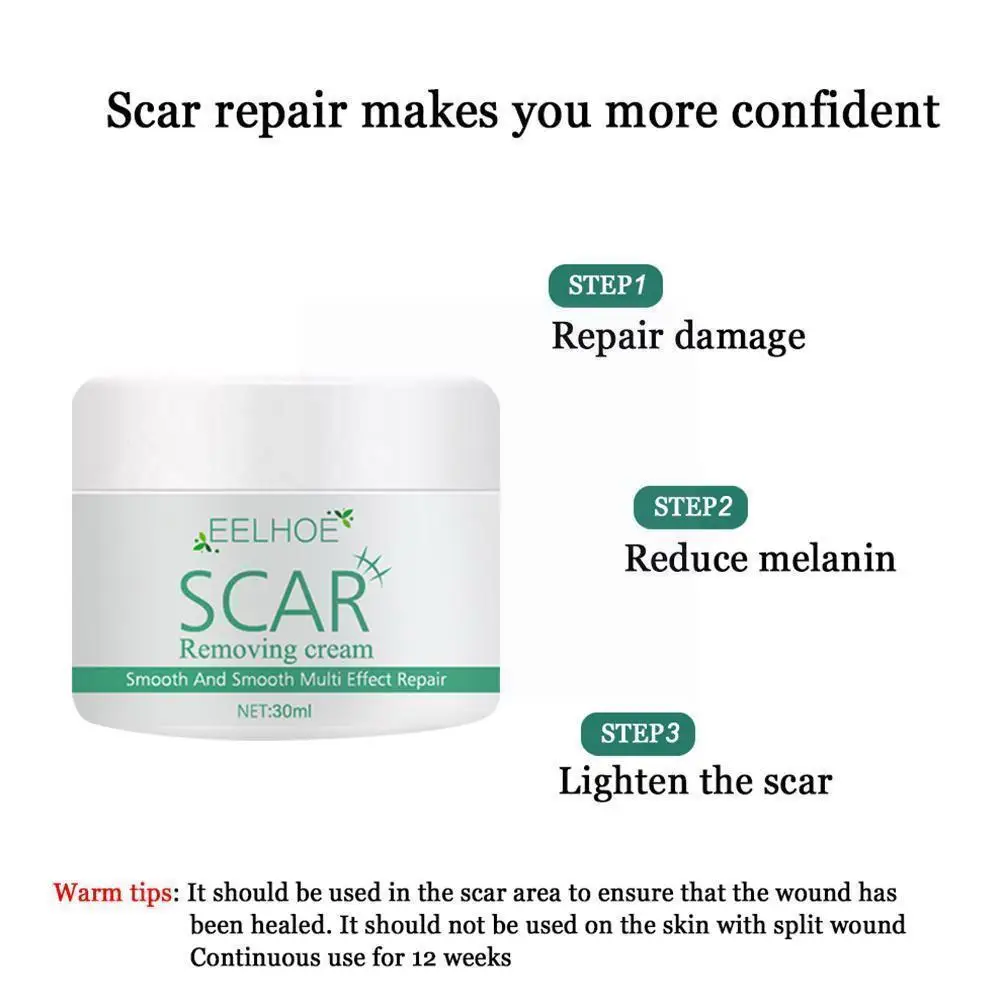 

30ml Scar Cream Beauty Skin Repair Pregnancy Burns Shrink Pores Marks Skin Care Spots Scars Acne Whitening Stretch Repair W0C1