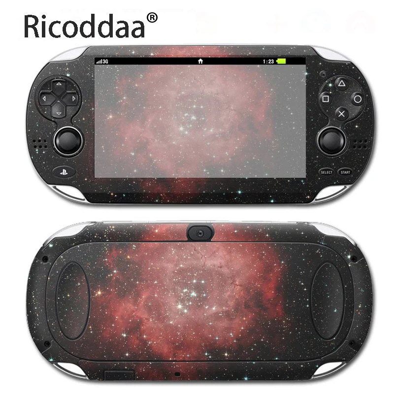 Наклейка для PS Vita PSV 1000 с изображением звездного неба шкуры видеоигр наклейка s