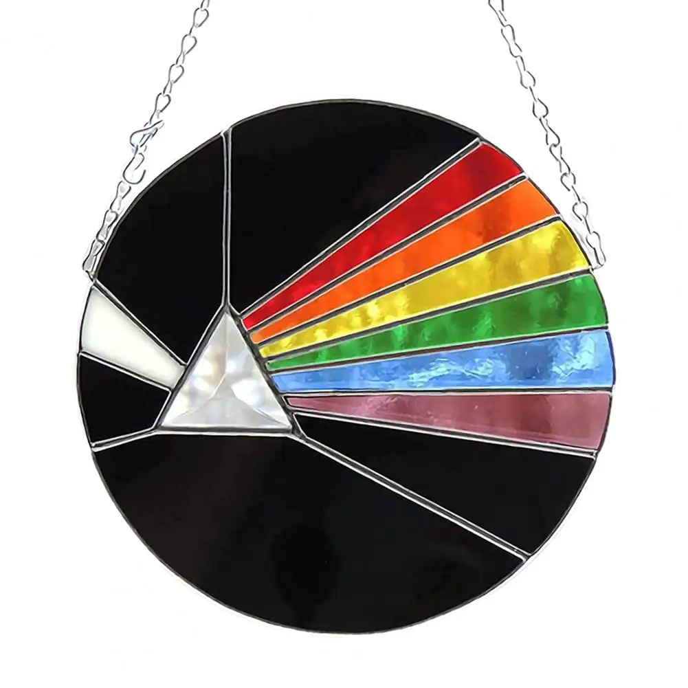 

Wall Pendant Eco-friendly Waterproof Acrylic Geometric Creative Crafts Wall Pendant for Home Window Garden Decoration