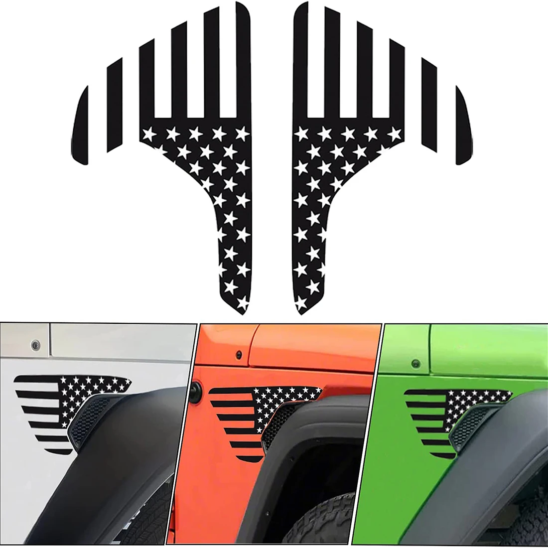 

Виниловые наклейки Precut для Jeep Wrangler JL