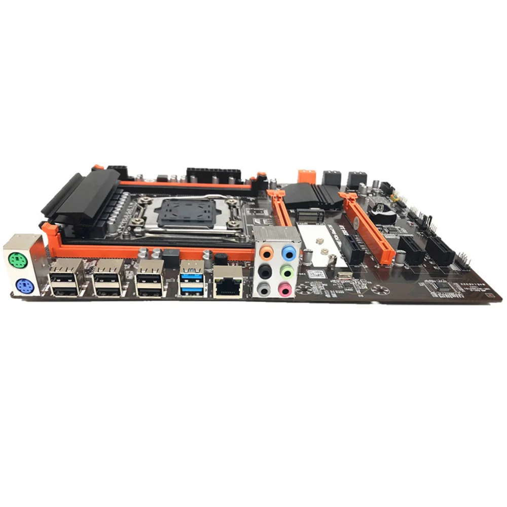 Günstig X99-B85 LGA2011-V3 Computer Motherboard Modul ECC SATA 3,0 M.2 NVME SSD USB 3,0 DDR4 Speicher Unterstützung 2678V3CPU