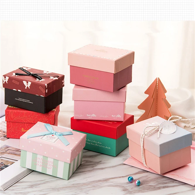 Высокая класс 10 шт./лот 9 видов стилей мини подарок коробки для продажи оптом