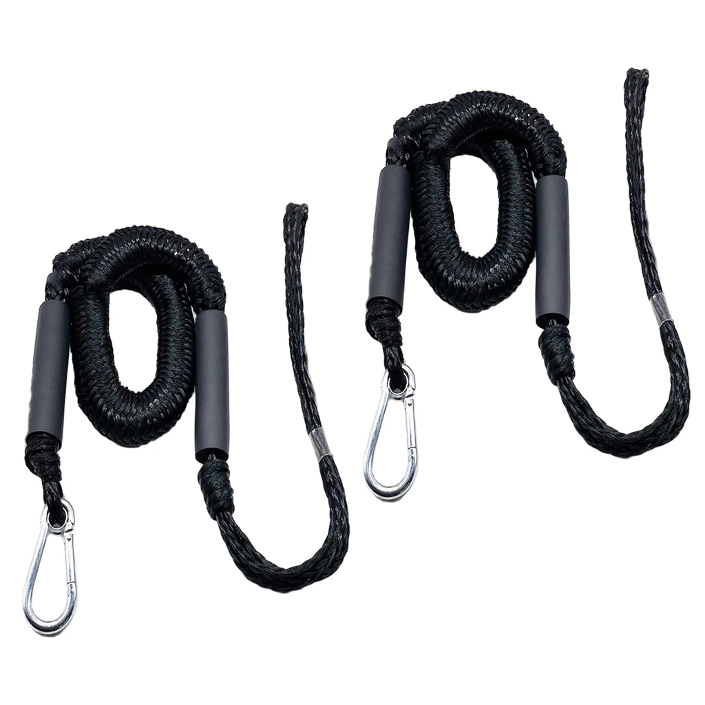 

2 упаковки, шнуры для лодок, растягивающиеся шнуры, 4 фута, швартовая веревка, пенопластовый поплавок, лодка для рыбалки, аксессуары каяк