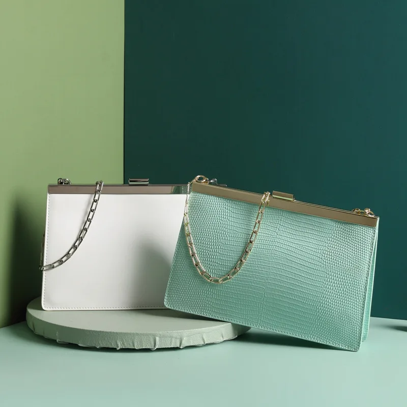2020 женская сумка через плечо с цепочкой конверт маленькая клапаном модная