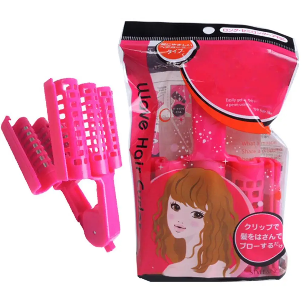 1 шт. зажим для волос волна стержень завивки Кукуруза бигуди Ролик