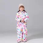 Новый зимний детский лыжный костюм FSJ, детская брендовая Водонепроницаемая теплая зимняя куртка для девочек, куртка для катания на лыжах и сноуборде для детей