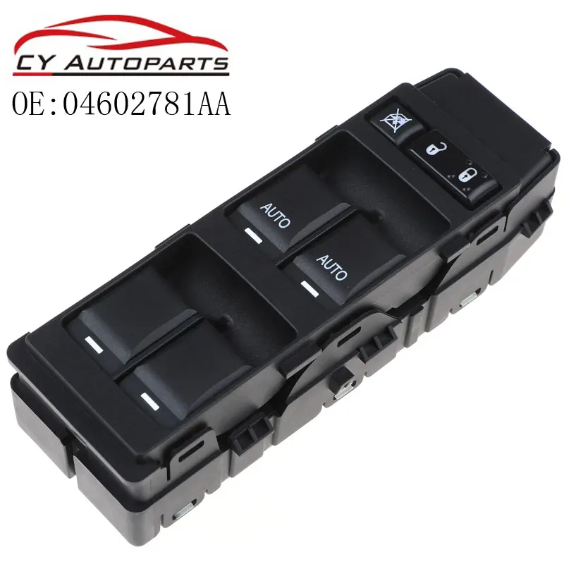 Главный переключатель окна питания YAOPEI OEM 04602781AA для Chrysler 200 300 Dodge Avenger Durango Jeep