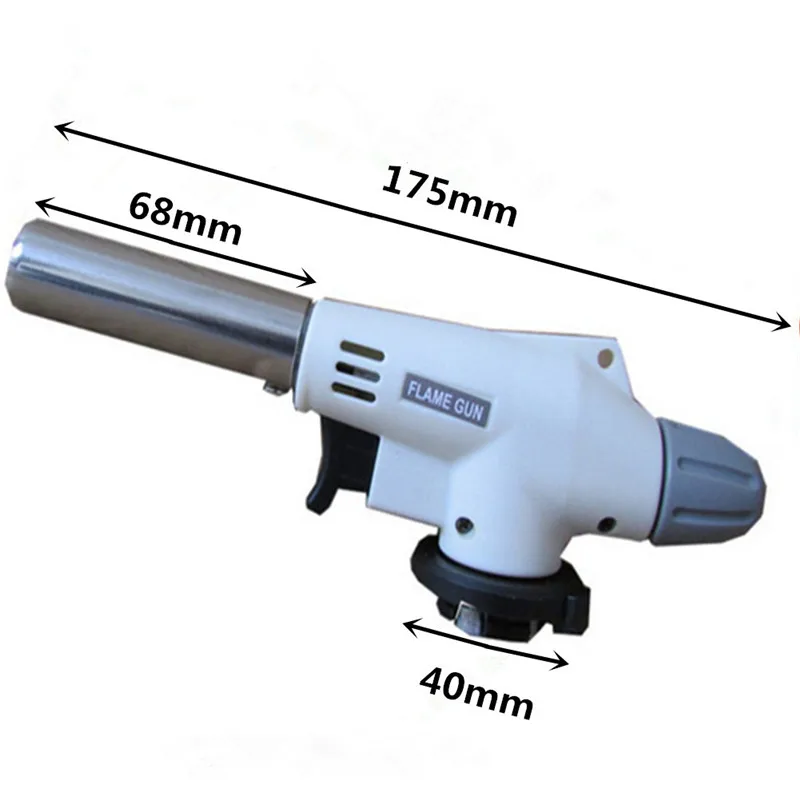 Наружная Портативная Бутановая горелка газовый фонарь Пламенный пистолет для
