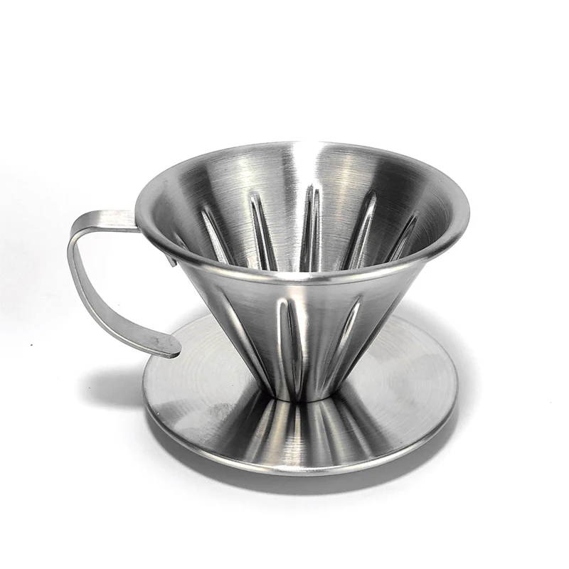 Фильтр для кофе держатель из нержавеющей стали 304 многоразовые фильтры с