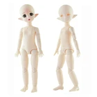 Кукла-макияж с эльфийскими ушками, лысая кукла 30 см с телом тела, 22 сустава, модель сделай сам для детей, 16