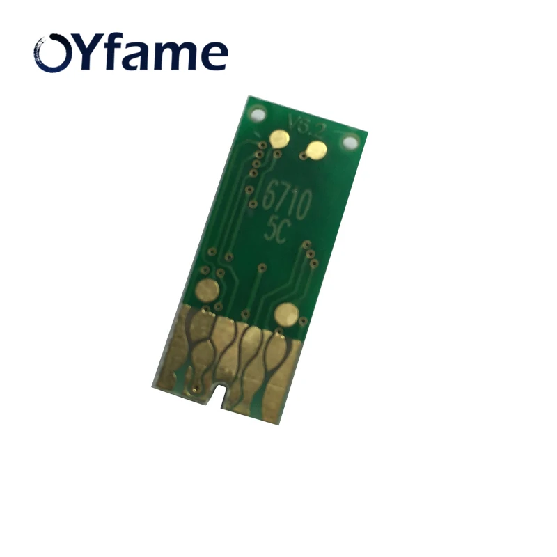OYfame Новый T6711 резервуары для технического обслуживания чип Одноразовый Epson