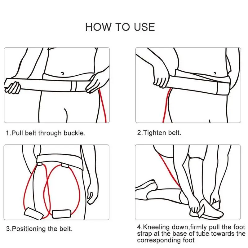 

Fitness Training Resistance Band Leg Strength Training Resistance Retractor Training For Women Slim Keeping Band Muscle Bod L4G3