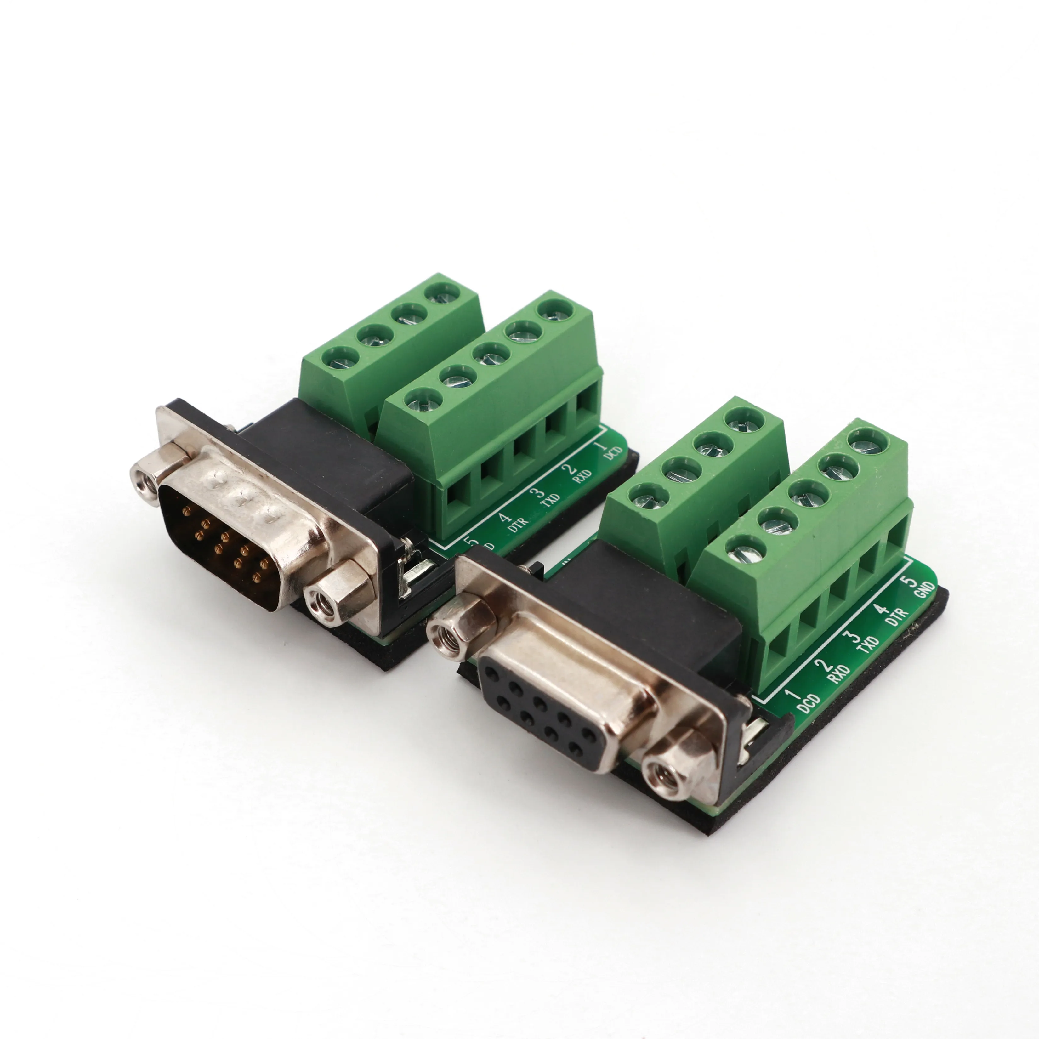 Штырьковые/гнездовые штырьковые Разъемы DB9 разъем адаптера RS232 для
