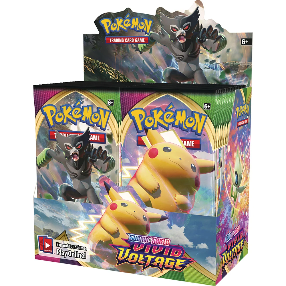 324 карты покемон TCG: солнце и луна Небесный шторм 36-Pack Booster Box торговая карточная