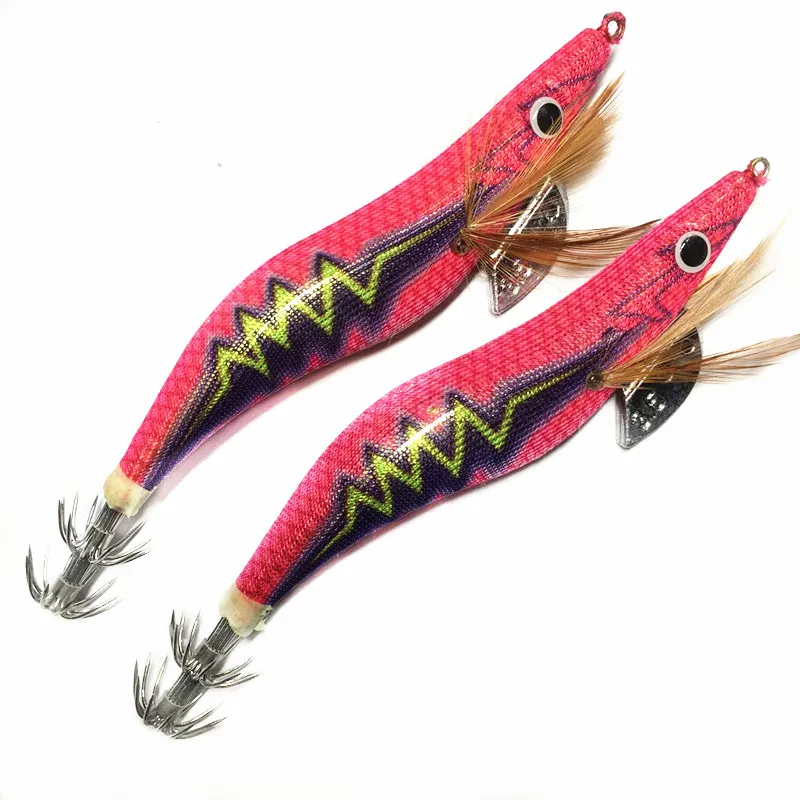 5 шт. светящиеся Джиги для кальмара 3 #13 см 20 г деревянные креветки с приманка на