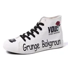 Туфли мужские тканевые, Классическая Нескользящая износостойкая повседневная обувь, высокие берцы, корейский стиль, весна