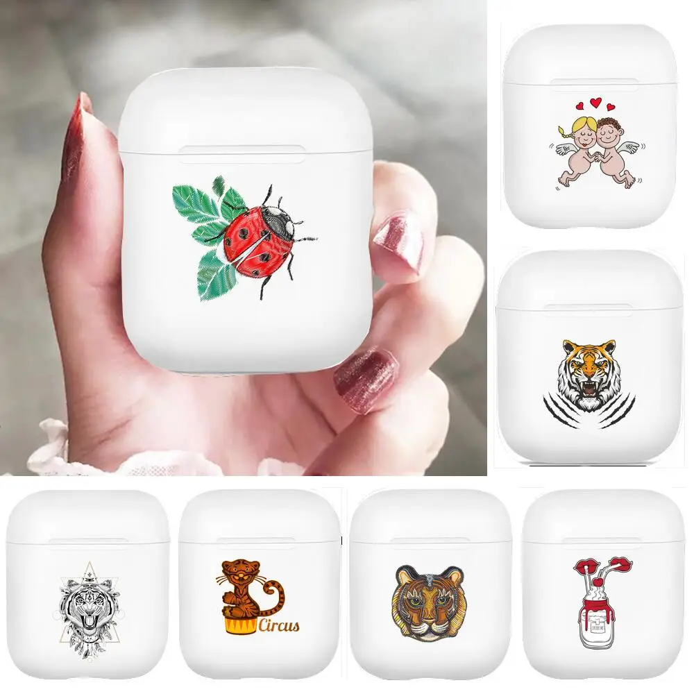 

Cartoon fashion style Cases For Apple Airpods 1/2 Protective Bluetooth Wireless Earphone Cover For case
