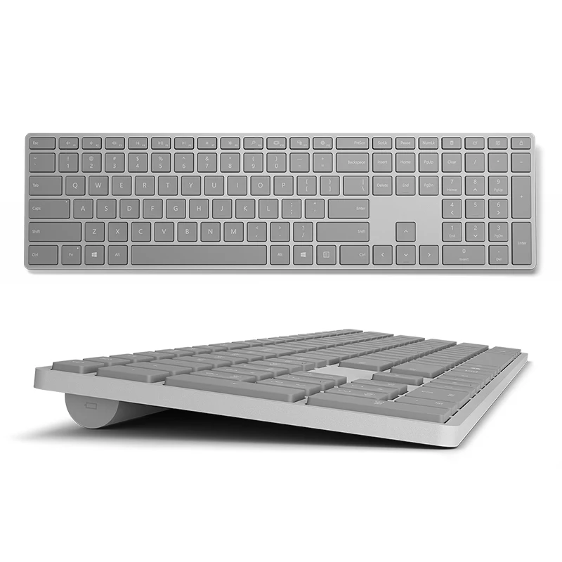 Беспроводная клавиатура и мышь Microsoft Surface металлические тонкие комбинации Bluetooth 4