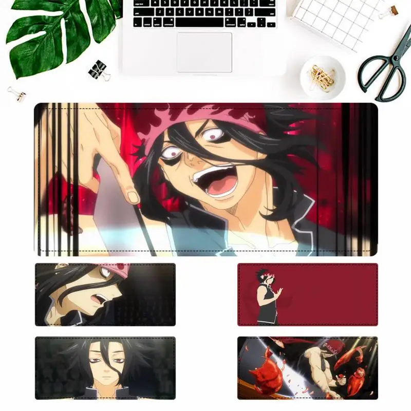 

Pattern Food Wars Shokugeki no Soma Ryo Kurokiba Mouse Pad Laptop PC Computer Mause Pad Desk Mat For Gaming Mouse Mat For CS GO