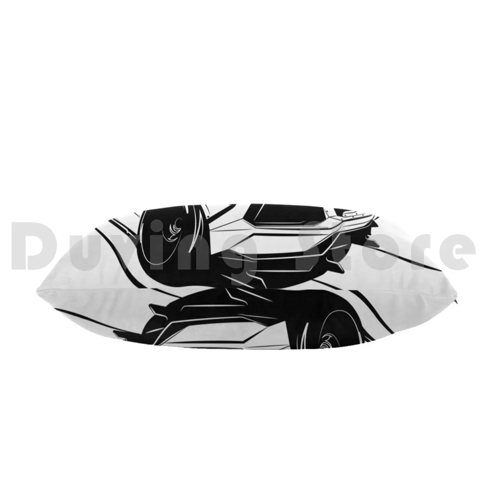 Широкий чехол с рисунком бычьей подушки 50x75 V12 V8 V10 R8 Rs Liberty Walk Германия Япония