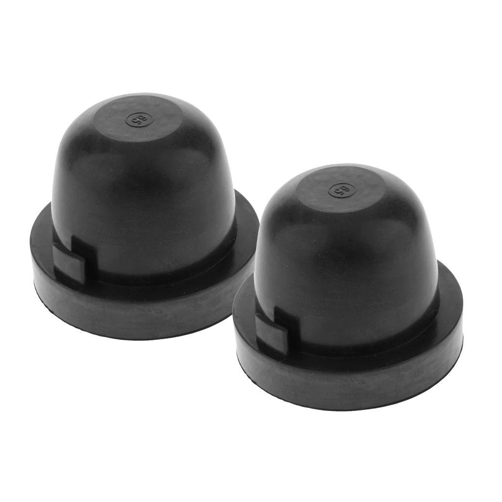 2 шт. Автомобильные светодиодные резиновые колпачки для передних фар 65 х55 мм |