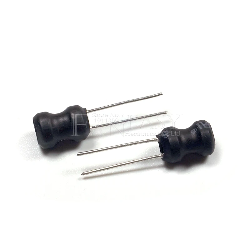 100 шт. неэкранированный проволочный индуктор DIP power 0608(6*8 мм) 150uH 220uH 330uH 470uH 1mH 2.2mH 3.3mH