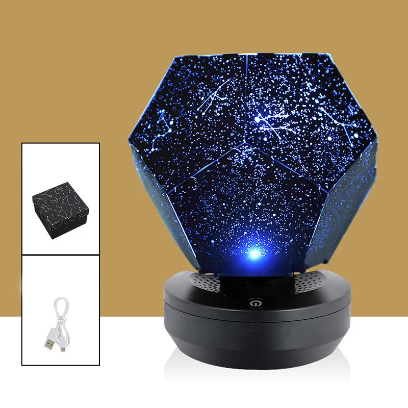 

LED Projection Lamp Magic Game Starry Sky Projection Lights Kids Bedroom Stars Romantic Starry Light ALS88