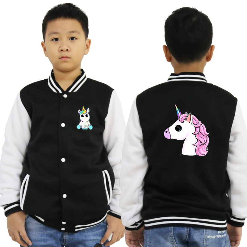 

Printed Men Women Kids Unicorn Jacket Boys Girls Sportswear Winter Autumn Casual Teens Couple Cotton Sweatshirts Tops Streetwear