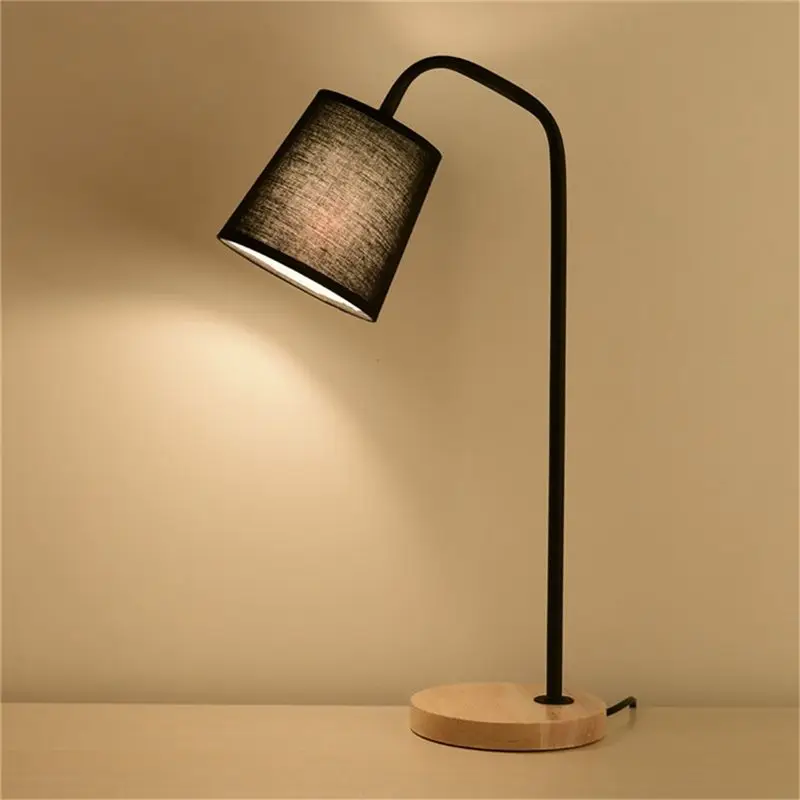 Черная чердачная Ретро Настольная лампа традиционная американская кантри