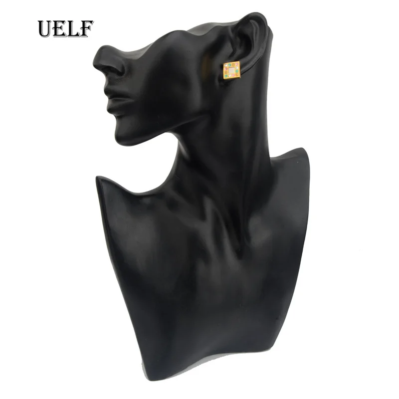 Женские серьги-гвоздики с фианитами 3 цвета | Украшения и аксессуары