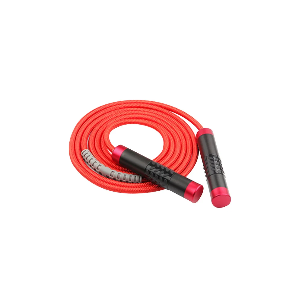 

Workout Gym Adjustable Aerobic Exercise Skipping Rope Non Slip Handles Training Body Building Wear Resistant Load Bearing