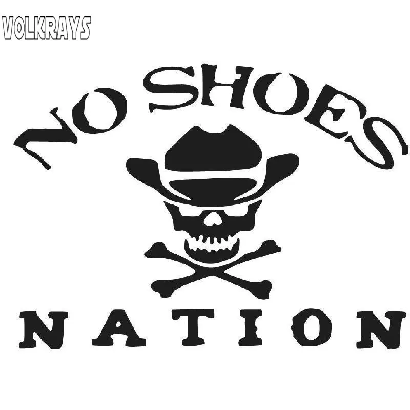Volkrays креативные автомобильные наклейки без обуви Этническая высечка аксессуары