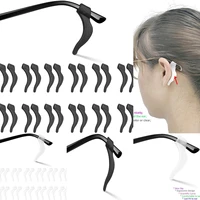 512 pair eyeglass ear grip comfort anti slip holder soft silicone eyeglasses temple tips sleeve retainer for sunglasses glasses