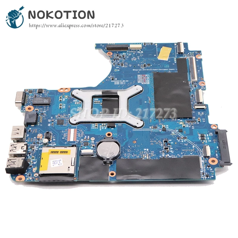 NOKOTION 646326-001 646325-001 658333-001 основная плата для hp ProBook 4430S 4330S материнская плата для ноутбука HM65 UMA DDR3