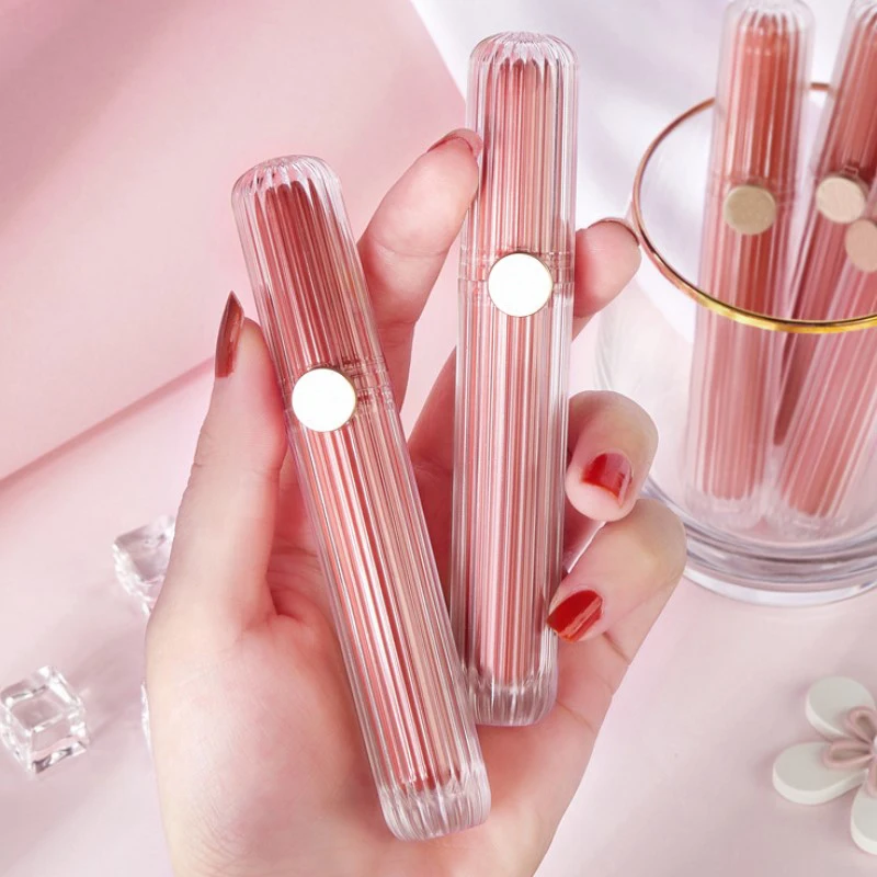 50/100 pcs Empty Lip Gloss tube, DIY Pink lipgloss container, Red Lip glaze Packing container