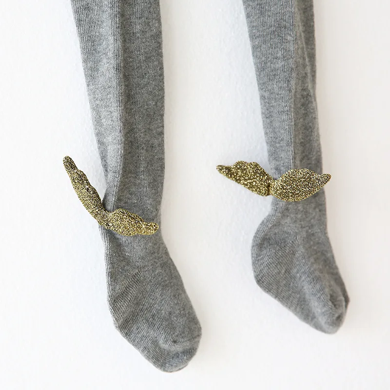 Колготки с крыльями ангела для девочек колготки малышей хлопковые маленьких