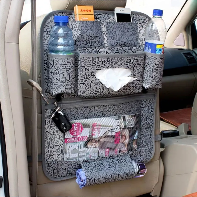 Тканевые сумки для хранения автомобиля из ткани Оксфорд чехлы сидений защита