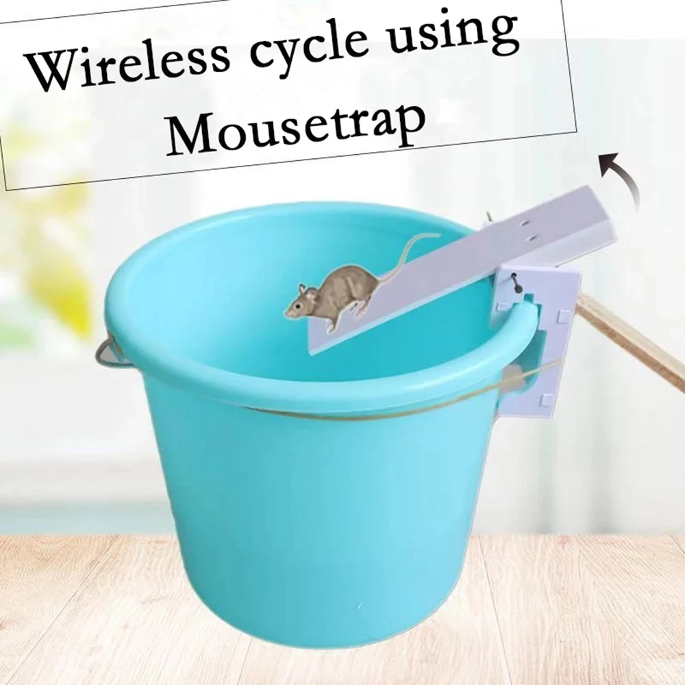 

Diy Home Garden Pest Controller Rat Trap Quick Kill Seesaw Mouse Catcher Bait Home Rat Traps Mouse Pest Mice Traps