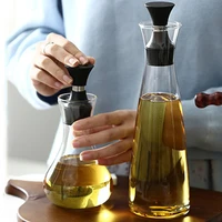 250ml500ml glass cruet olive oil bottle wine condiment storage bottle kitchen cooking tools organizer