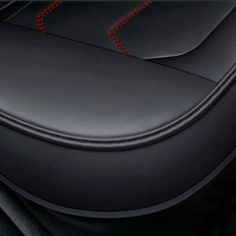 

Car Universial Front Automobile Seat Cover Protector Covers PU Leather Seatfour Seasons Non-Slip Case