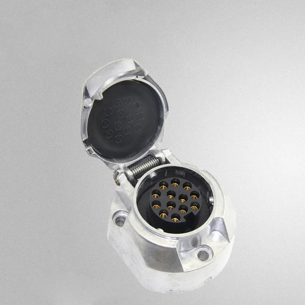 12V 13Pin караван соединители муфты 13 Pin металлический прицеп розетки Лодка Трейлер
