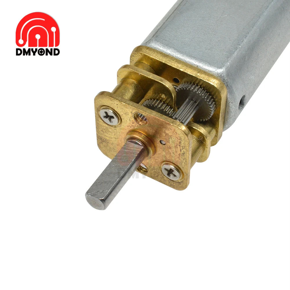 GA13-050 12 Вольт в DC мотор редуктор колесико энкодера шестерни V 100RPM микро скорость