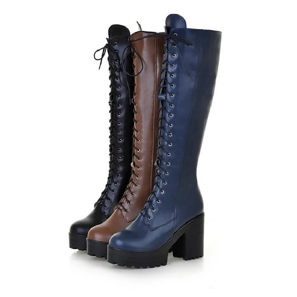 

Martin Boots Botas De Mujer Women Femmes Bottes Shoes Cuissarde Vrouwen Laarzen 2020 Donne Stivali Platform High Heels Altas