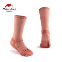 naturehike 1 pair warm merino wool snow socks winter thicken stockings for outdoor camping hiking skiing climbing nh20fs048
