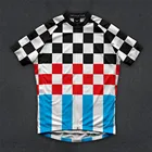 Мужская велосипедная Джерси Twin Six 6 с коротким рукавом, летняя дышащая и быстросохнущая одежда для горных велосипедов