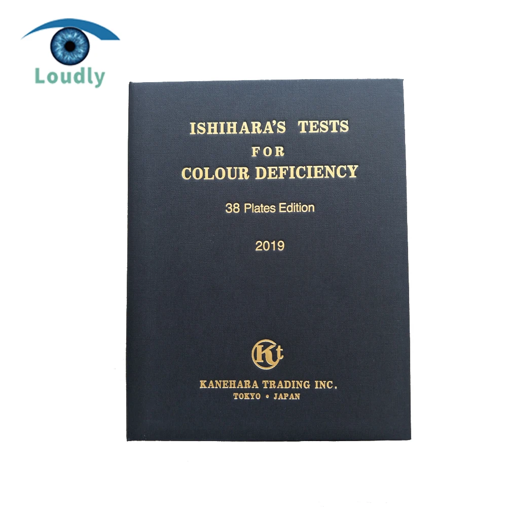 Громкий бренд оптического оборудования Ишихара тестовая книга ISHI 38 2|Микроскопы|