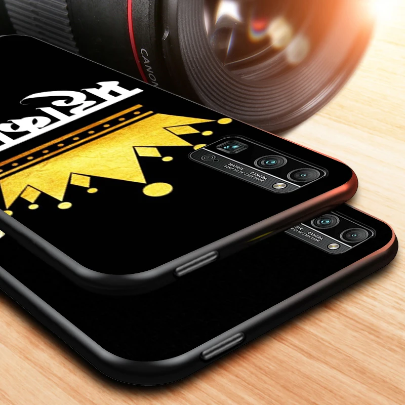 

King Queen Couples for Honor V30 30 30S 30i View 20 20S 20i 20E V20 Lite Pro Plus Black Phone Case