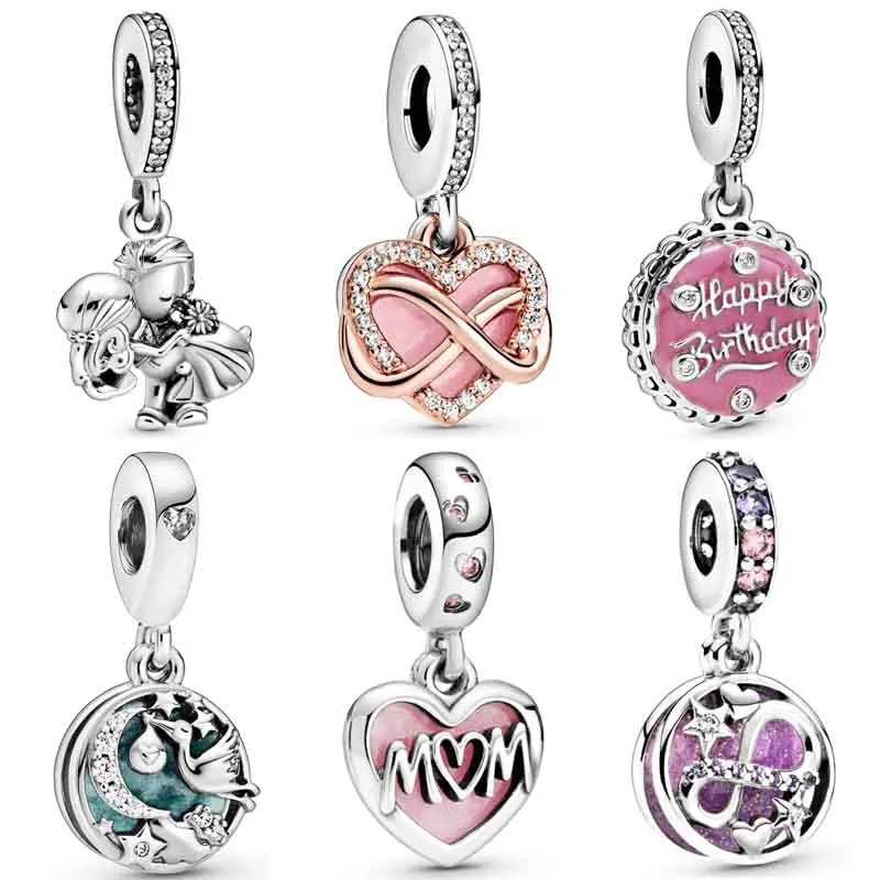 Винтажная парная блестящая подвеска в виде сердца и звезд|Ювелирные шармы| |